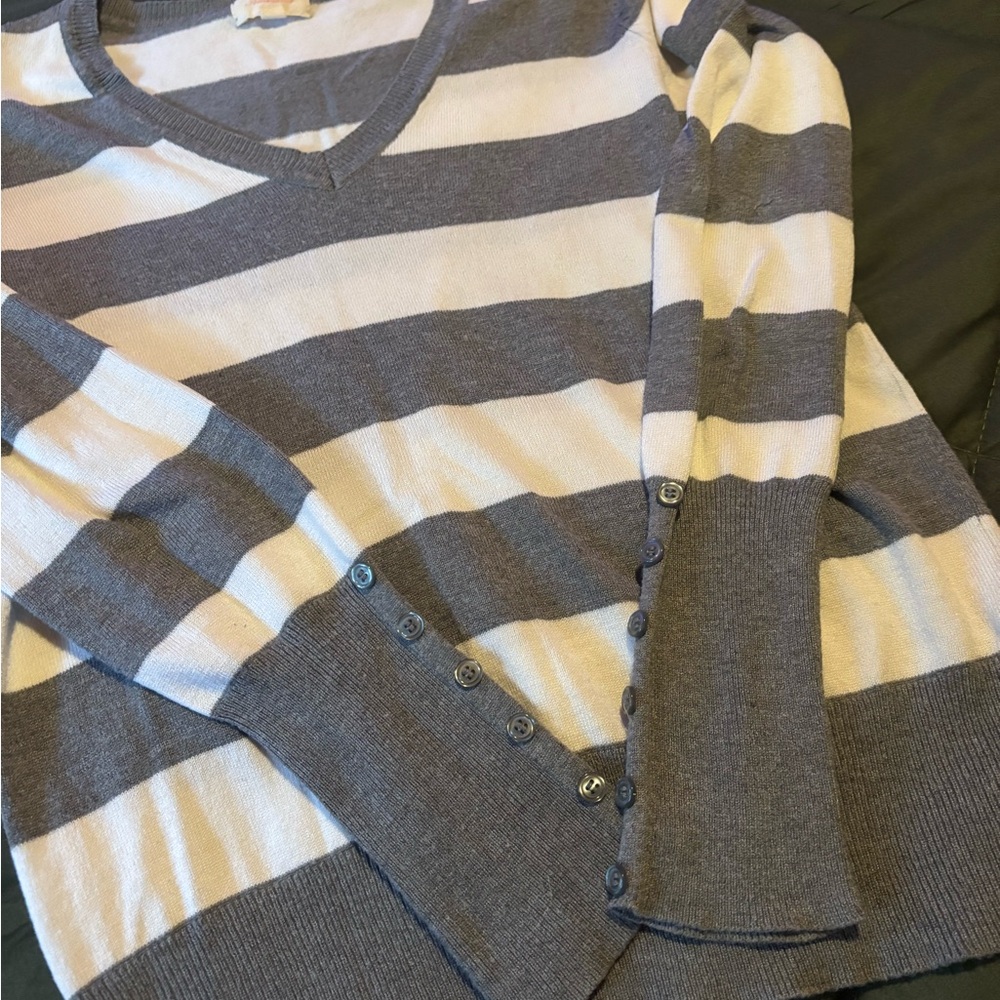Ambiance Light Gray Knitwear - Picture 2 of 3